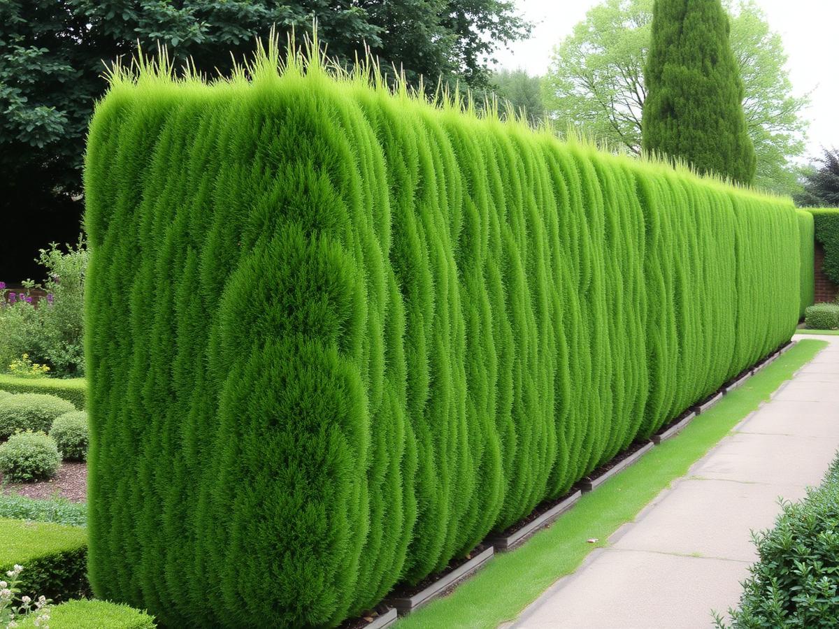 Hedge trimming, Gorton